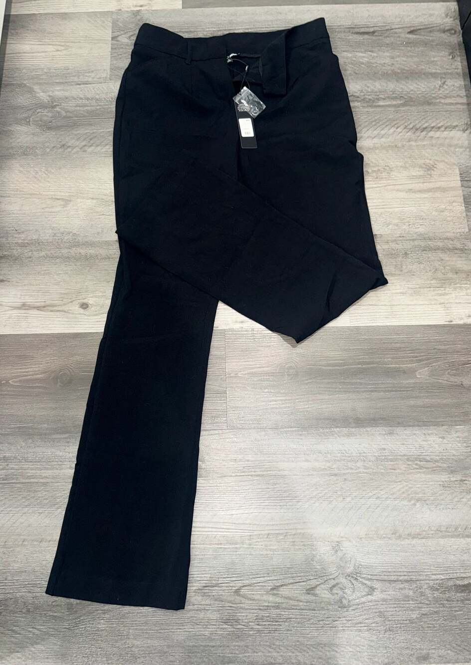 Fashion Nova Tasha Dressy High Rise Pants Size M Black